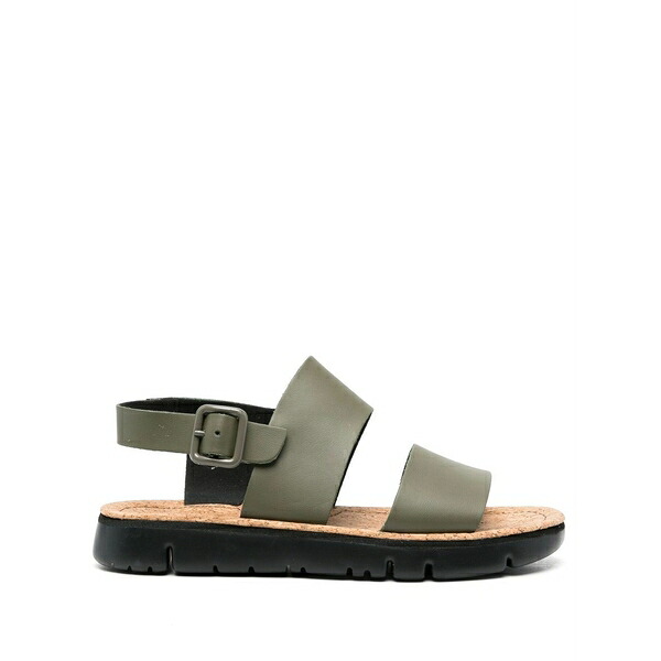 カンペール レディース サンダル シューズ Oruga sling-back sandals Green