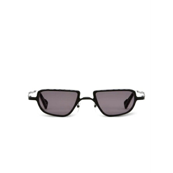 クボラウム メンズ サングラス・アイウェア 付属物 Cat-eye frame sunglasses Grey