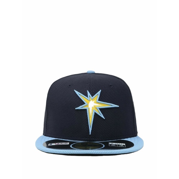ニュー内鰓 メンズ 鳥打ち帽 付属物 59fifty diamond era cap Blue