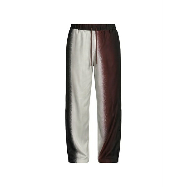 御召しものメイン メンズ 心地好いズボン下 ボトムス Pajabot gradient-effect track pants Brown