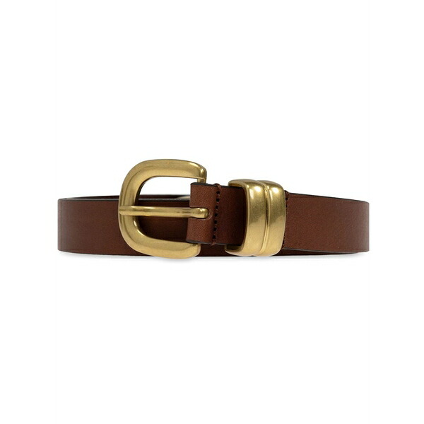 バイマレンバーガー レディース 三尺帯 添え物 Zoilo leather belt Brown