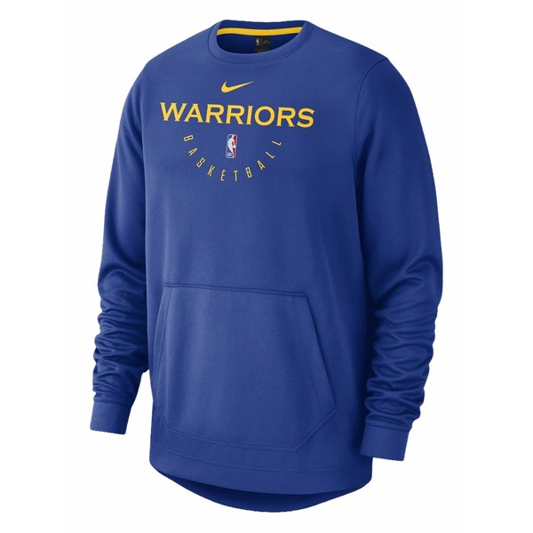 ナイキ メンズ パーカー・スウェットシャツ アウター Warriors nba sweatshirt Blue