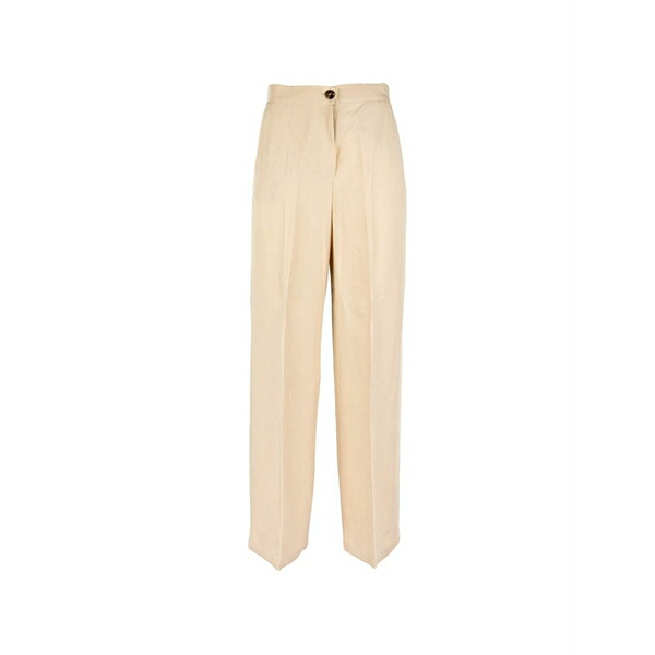 マレーラ レディース 心地よいズボン下 ボトムス High-waisted pressed-crease trousers Neutrals