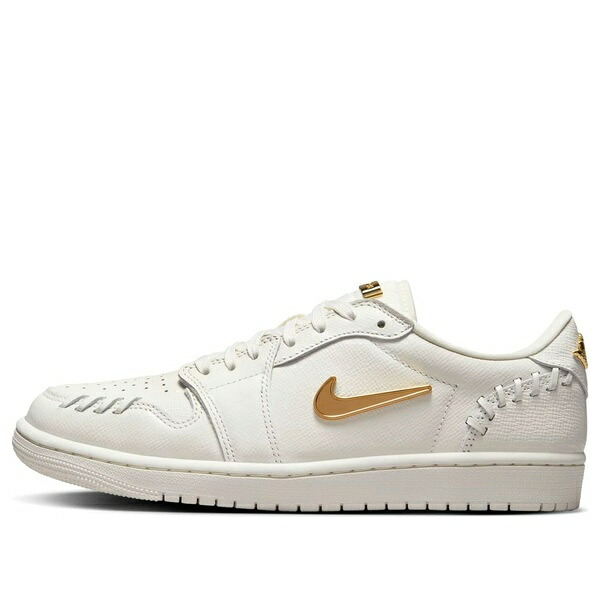 Air Jordan ジョーダン レディース スニーカー Sail/Metallic Gold 【(WMNS) Air Jordan 1 Low Method of Make \u0027Sail Metallic Gold\u0027 FN5032-100】  大きさ US_7.5(24.5糎)