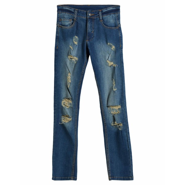 【送料無料】 アナケット メンズ デニムパンツ ボトムス Jeans Blue