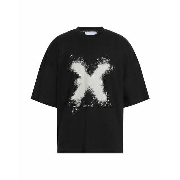【送料無料】 ジョン リッチモンド メンズ Tシャツ トップス T-shirts Black