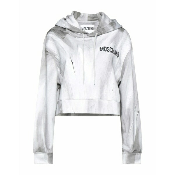 最大66％オフ！ モスキーノ MOSCHINO レディース パーカー スウェットシャツ アウター Sweatshirts Grey 