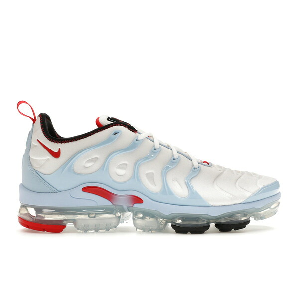 Nike ナイキ メンズ スニーカー 【Nike Air VaporMax Plus University Red】 サイズ US_7.5(25.5cm) White/University Red/Psychic Blue｜asty