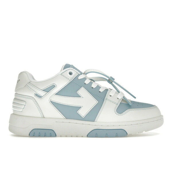 OFF-WHITE オフホワイト メンズ スニーカー 【OFF-WHITE Out Of Office OOO Low Tops Light Blue White】 サイズ US_6(24.0cm) Light Blue/White｜asty