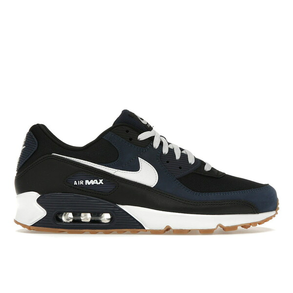 Nike ナイキ メンズ スニーカー 【Nike Air Max 90 Midnight Navy Gum】 サイズ US_7(25.0cm) Midnight Navy/Black/Gum Medium Brown/White｜asty