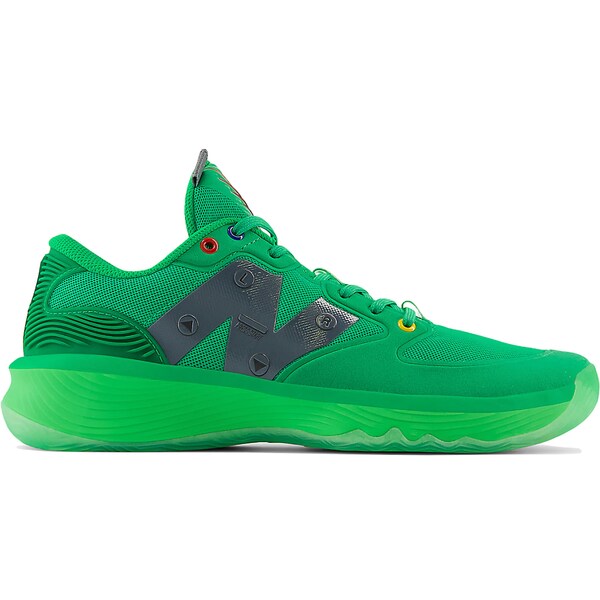 New Balance ニューバランス メンズ スニーカー 【New Balance BB Hesi Low Gamer Tag Pack】 サイズ US_M_13 Kelly Green/Palm Leaf画像