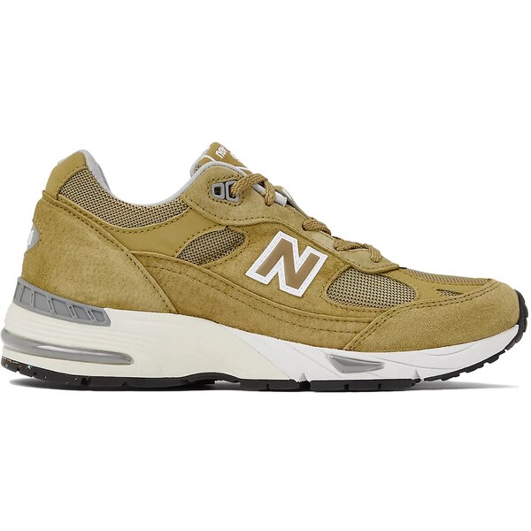 New Balance ニューバランス レディース スニーカー 【New Balance 991 MiUK Green Moss Cloud Cream (Women's)】 サイズ US_W_10 Green Moss/Cloud Cream/White