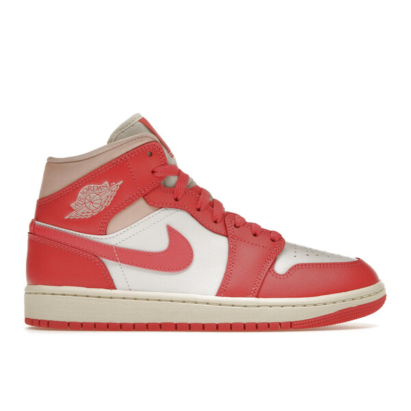 Jordan ジョーダン レディース スニーカー 【Jordan 1 Mid Strawberries and Cream (Women's)】 サイズ US_W_11.5 White/Sea Coral-Atmosphere-Sail