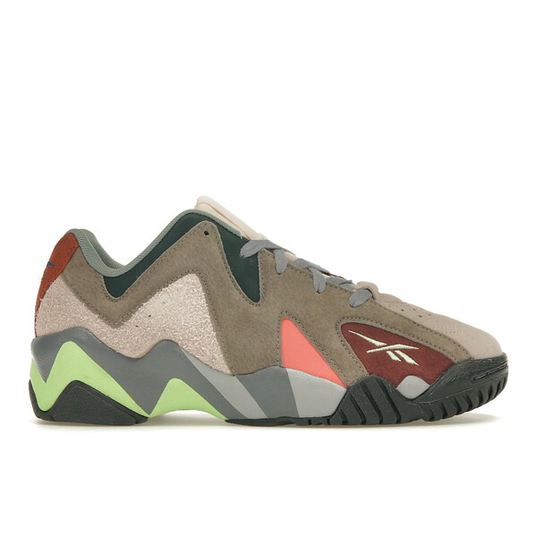 Reebok リーボック レディース スニーカー 【Reebok Kamikaze II Low It's a Man's World (Women's)】 サイズ US_9(26.0cm) Neon Mint/Boulder Grey-True Grey