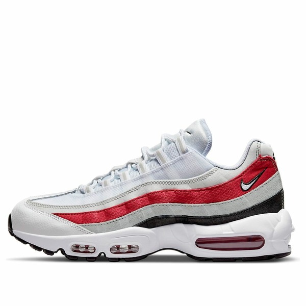 Nike ナイキ メンズ スニーカー  【Nike Air Max 95 White Varsity Red DQ3430-001】  サイズ US_7(25.0cm)