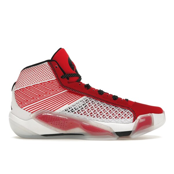 Jordan ジョーダン メンズ スニーカー  【Jordan 38 Celebration (Clear Sole)】  サイズ US_7(25.0cm) White/Black/University Red/Metallic Gold