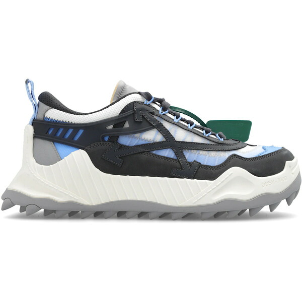 OFF-WHITE オフホワイト メンズ スニーカー  【OFF-WHITE Odsy-1000 Dark White Blue】  サイズ US_7(25.0cm) Dark White/Blue