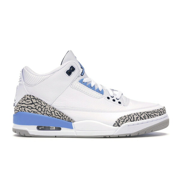 Jordan ジョーダン メンズ スニーカー  【Jordan 3 Retro UNC (2020)】  サイズ US_12(30.0cm) White/Valor Blue-Tech Grey