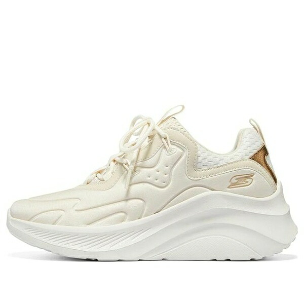 Skechers スケッチャーズ レディース スニーカー 【(WMNS) Skechers Bob's Sport Bobs Chaos Hi Shoes 'Cream White' 117513-OFWT】 サイズ US_5.5(22.5cm)|asty