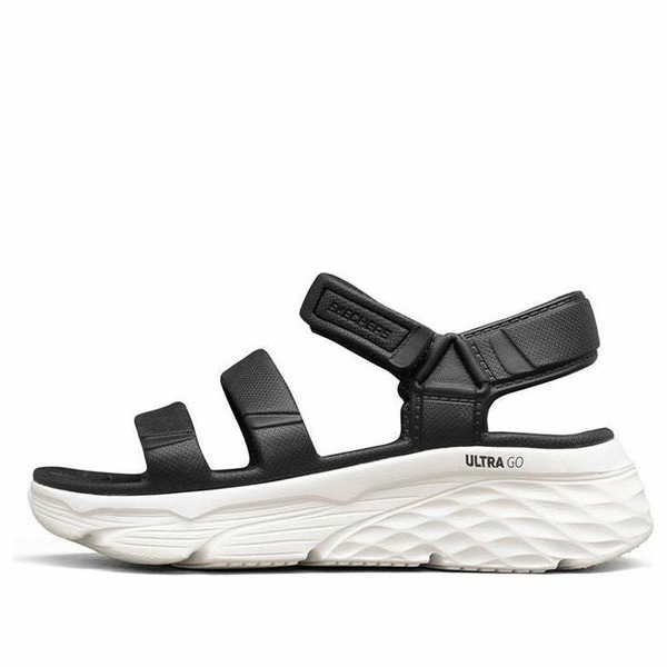 Skechers スケッチャーズ レディース スニーカー  【(WMNS) Skechers Ultra Flex Casual Sandal Black 111126-BKW】  大きさ US_8.5(25.5糎)
