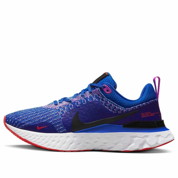 Nike ナイキ レディース スニーカー  【(WMNS) Nike React Infinity Run Flyknit 3 \u0027Racer Blue Crimson\u0027 DZ3016-400】  大きさ US_7(24.0糎)
