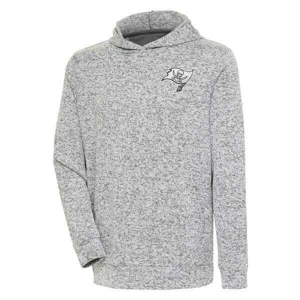 枚数限定 アンティグア パーカー・スウェットシャツ アウター メンズ Indianapolis Colts Antigua Metallic Logo  Victory Pullover Hoodie Heather Gray