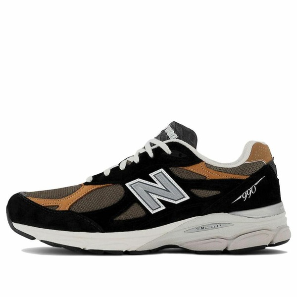 New Balance ニューバランス メンズ スニーカー 【New Balance 990v3 Made in USA 'Black Tan' M990BB3】 サイズ US_6.5(24.5cm)|asty