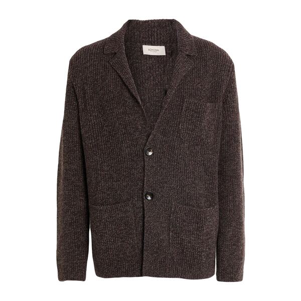【貨物輸送無料】 アグノラ メンズ 上衣＆上衣 アウター Blazers Brown