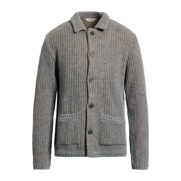 【送料無料】 パオローニ メンズ カーディガン アウター Cardigans Grey