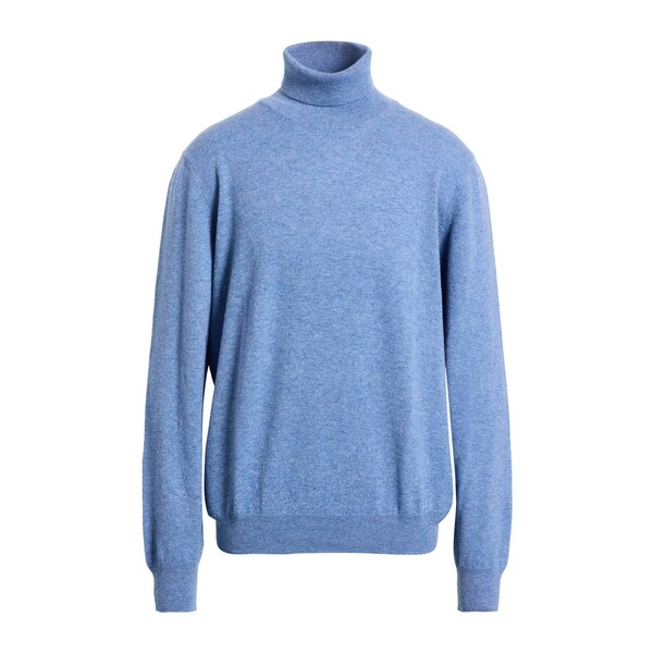 【送料無料】 グランサッソ メンズ ニット&セーター アウター Turtlenecks Azure