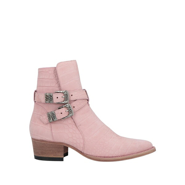 【貨物輸送無料】 アミリ メンズ ブーツ シューズ Ankle boots Pink