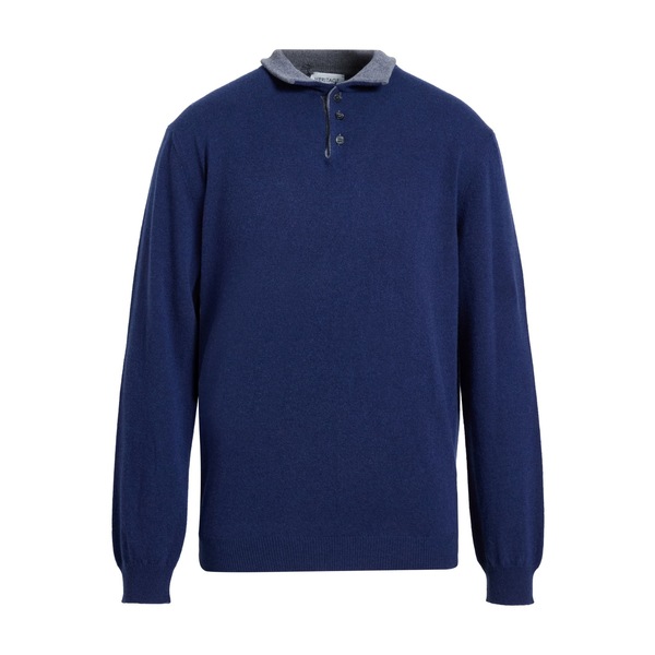 【送料無料】 ヘリテージ メンズ ニット&セーター アウター Sweaters Blue