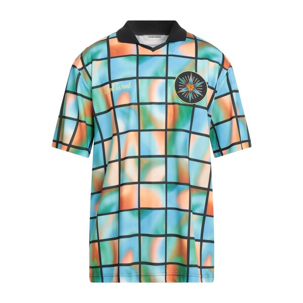 【送料無料】 ウッド ウッド メンズ Tシャツ トップス Polo shirts Green|asty
