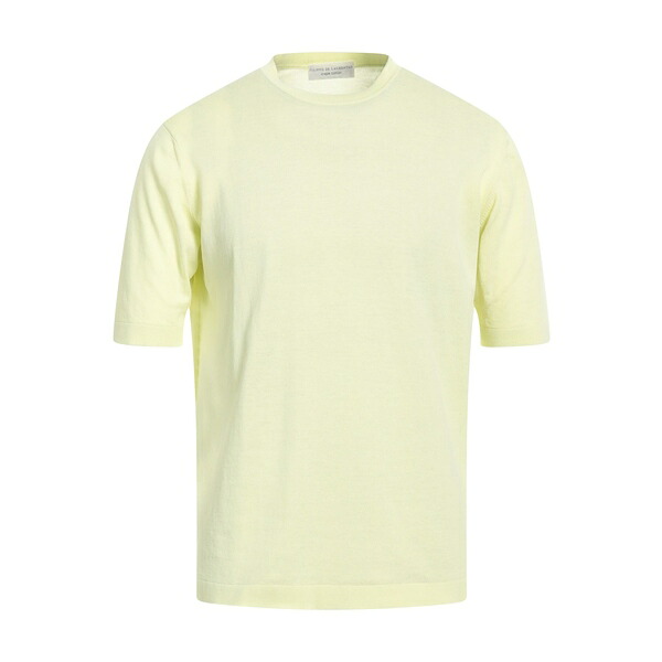【送料無料】 フィリッポ デ ラウレンティス メンズ ニット&セーター アウター Sweaters Yellow
