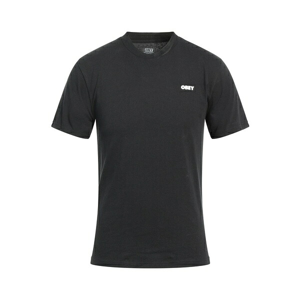 【送料無料】 オベイ メンズ Tシャツ トップス T-shirts Black