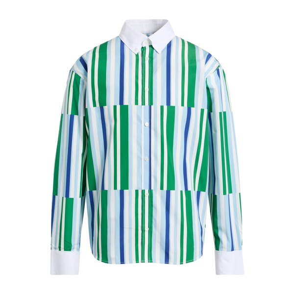 【送料無料】 メゾン キツネ メンズ シャツ トップス Shirts Green