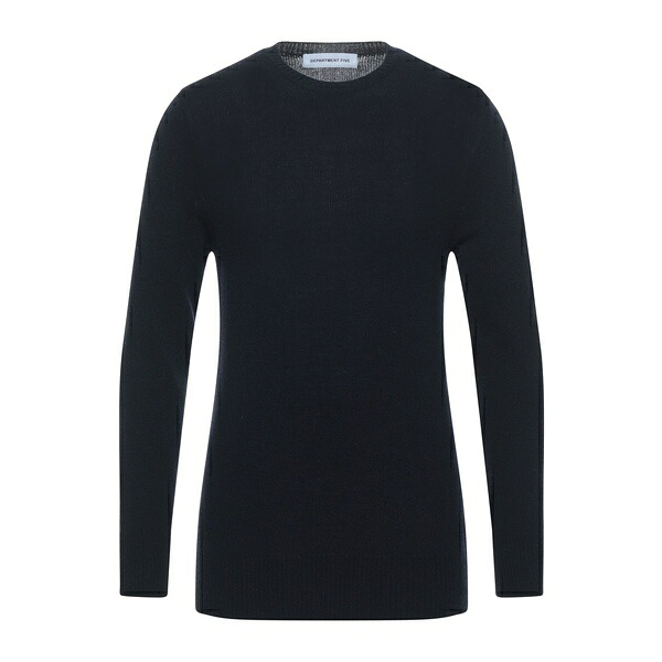 【貨物輸送無料】 デパートメントファイブ メンズ 編み物\u0026プルオーバー アウター Sweaters Blue