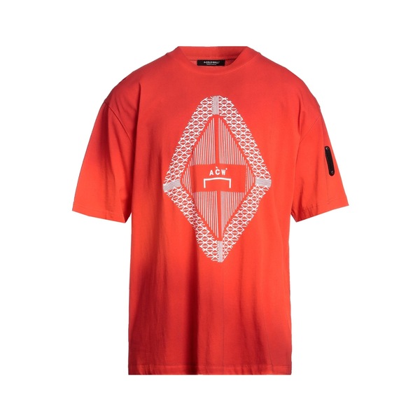 【送料無料】 ファインライン メンズ Tシャツ トップス T-shirts Red