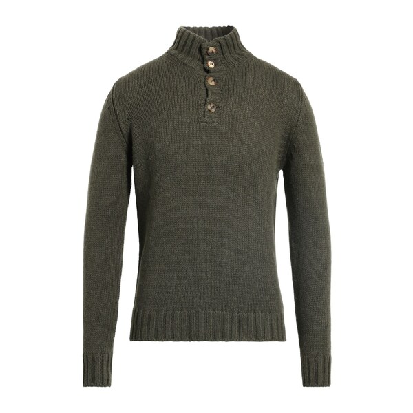 【送料無料】 アラゴナ メンズ ニット&セーター アウター Turtlenecks Green