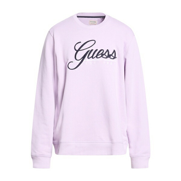 【送料無料】 ゲス メンズ パーカー・スウェットシャツ アウター Sweatshirts Purple｜asty