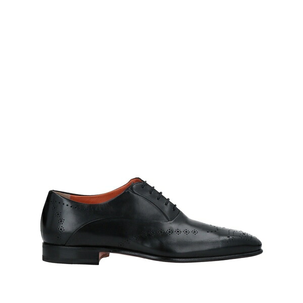 【送料無料】 サントーニ メンズ ドレスシューズ シューズ Lace-up shoes Black