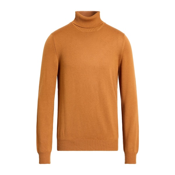 【貨物輸送無料】 グランサッソ メンズ 編み物\u0026プルオーバー アウター Turtlenecks Brown