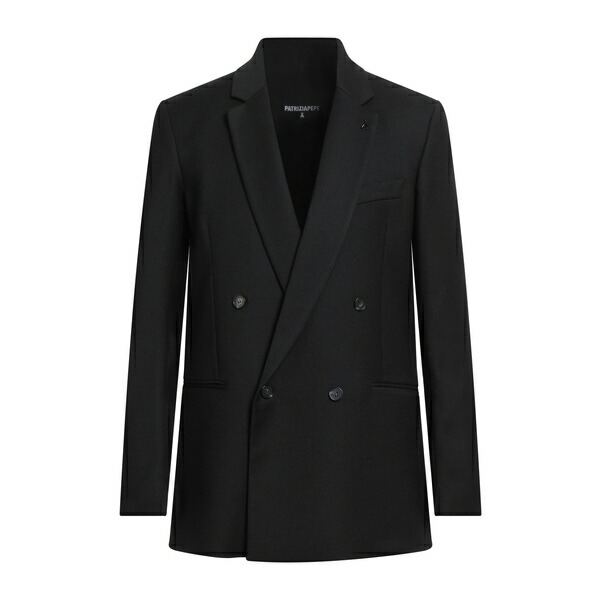 【送料無料】 パトリツィア ペペ メンズ ジャケット＆ブルゾン アウター Blazers Black