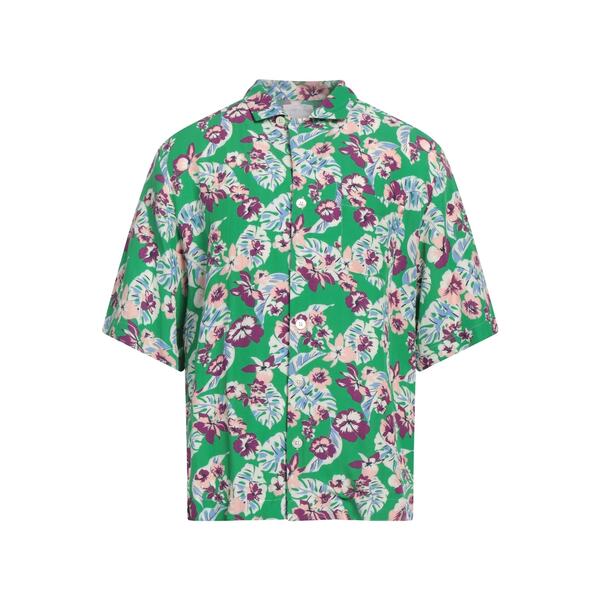 【送料無料】 PTトリノ メンズ シャツ トップス Shirts Green|asty