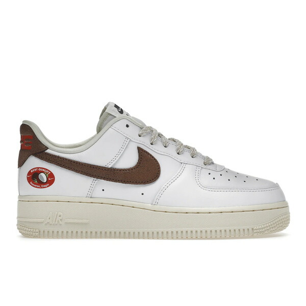 Nike ナイキ レディース スニーカー  【Nike Air Force 1 07 LX Coconut (Women)】  サイズ US_9.5(26.5cm) White/Archaeo Brown/Coconut Milk