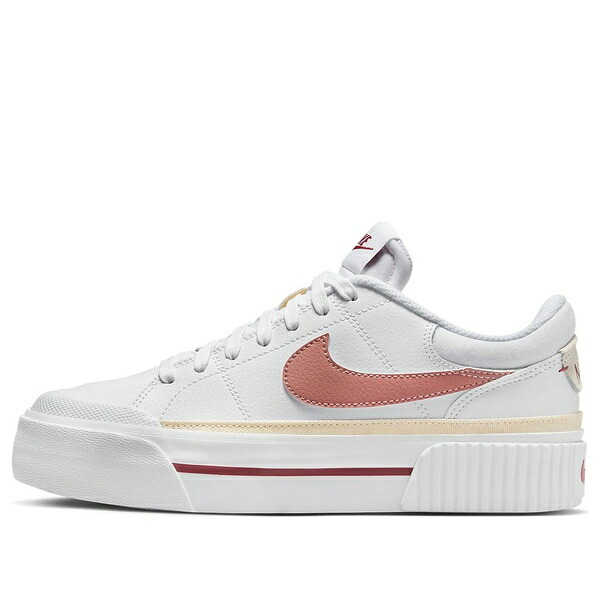 Nike ナイキ レディース スニーカー  【(WMNS) Nike Court Legacy Lift \u0027White Guava Ice\u0027 FQ8782-100】  大きさ US_8.5(25.5糎)