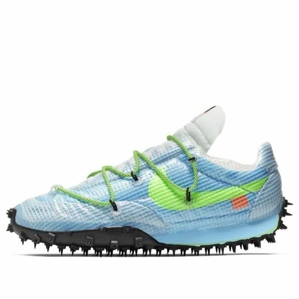 Nike ナイキ レディース スニーカー 【(WMNS) Nike x Off-White Waffle Racer 'Vivid Sky' CD8180-400】 サイズ US_6(23.0cm)|asty