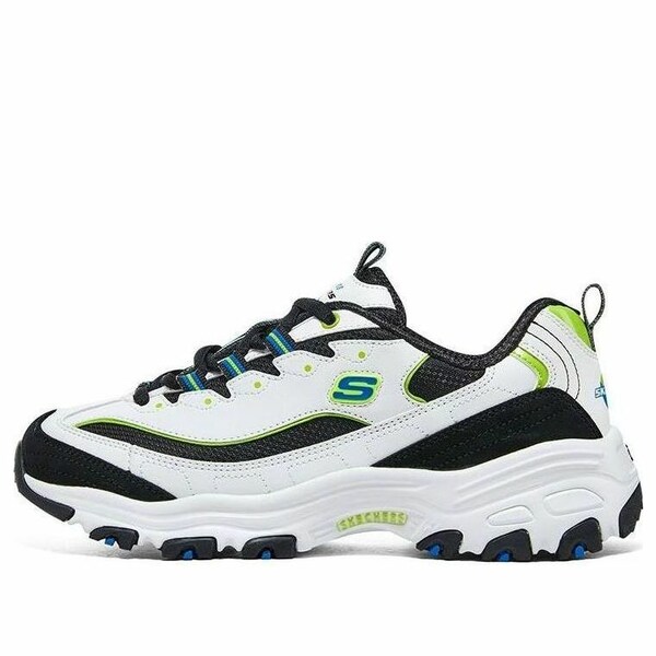 Skechers スケッチャーズ レディース スニーカー 【(WMNS) Skechers D'Lites 1.0 'White Black Multicolor' 896262-WBMT】 サイズ US_7(24.0cm)｜asty