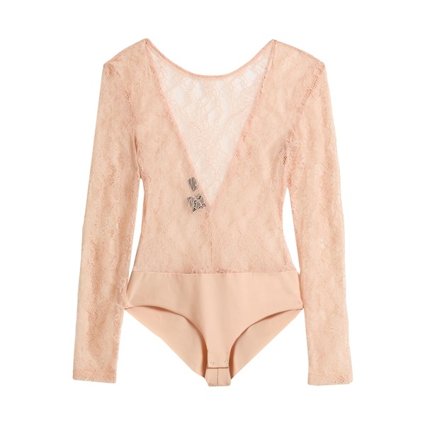 【送料無料】 ピンコ レディース Tシャツ トップス Bodysuits Pink|asty