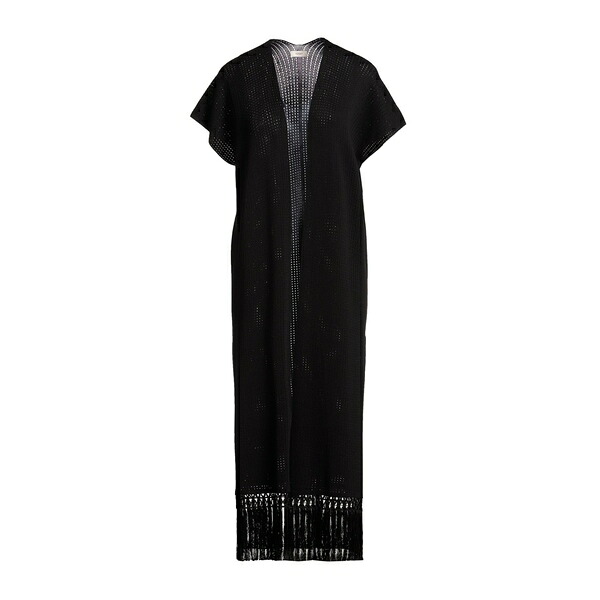 【送料無料】 アグノラ レディース カーディガン アウター Cardigans Black｜asty